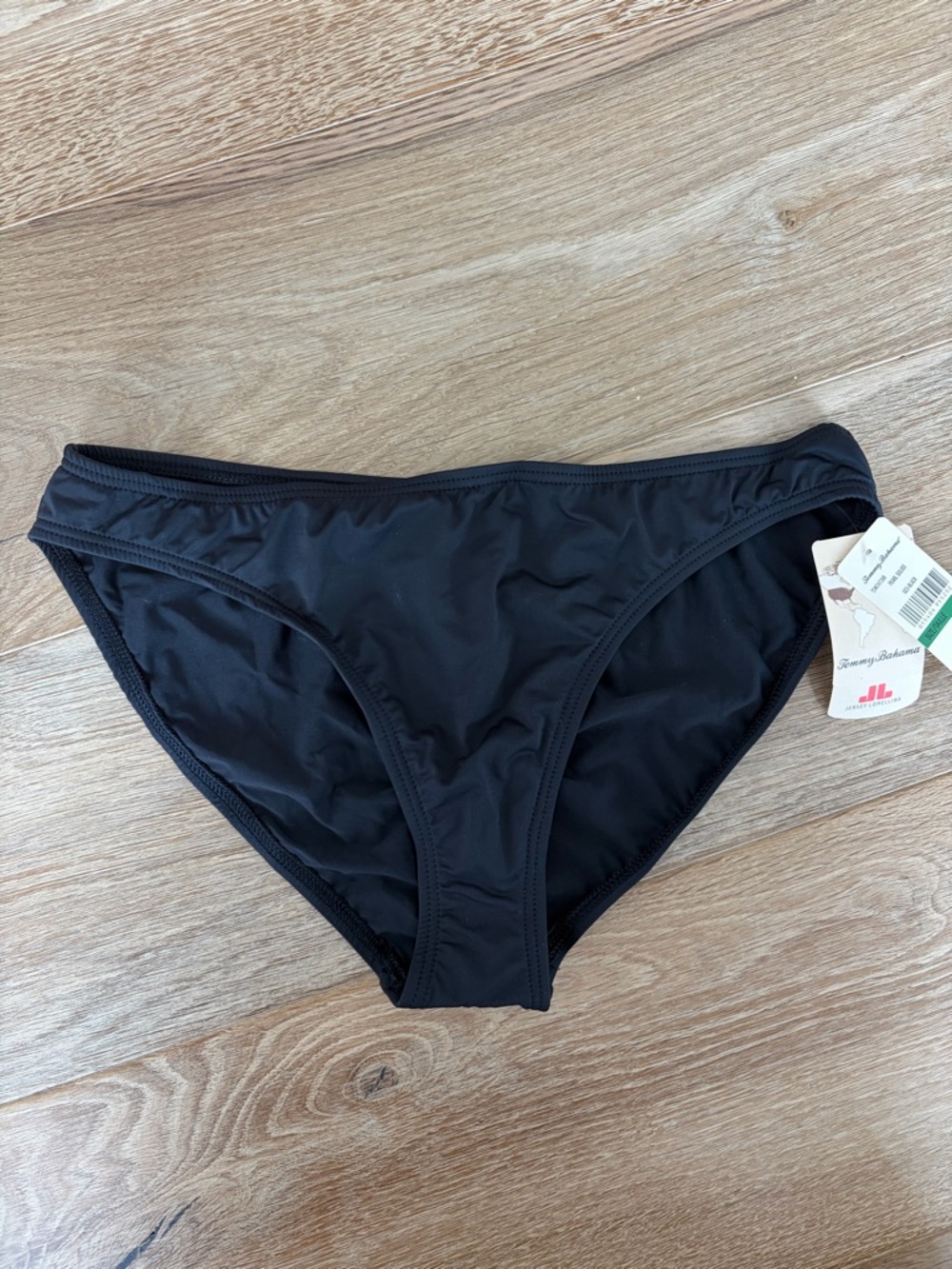 Tommy Bahama Black Swim Hipster Bikini Bottom